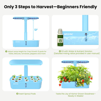 INFISYNC Hydroponics Growing System