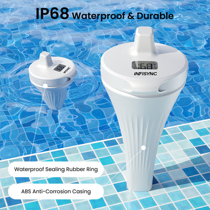 INFISYNC Drahtloses Poolthermometer